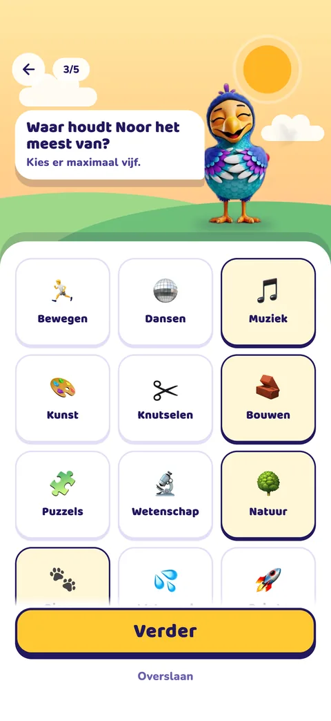 Whispie Quest: de interesses van je kind kiezen